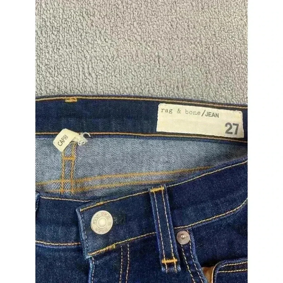 Rag & Bone Capri Cropped Heritage Jeans 27 - Picture 6 of 11